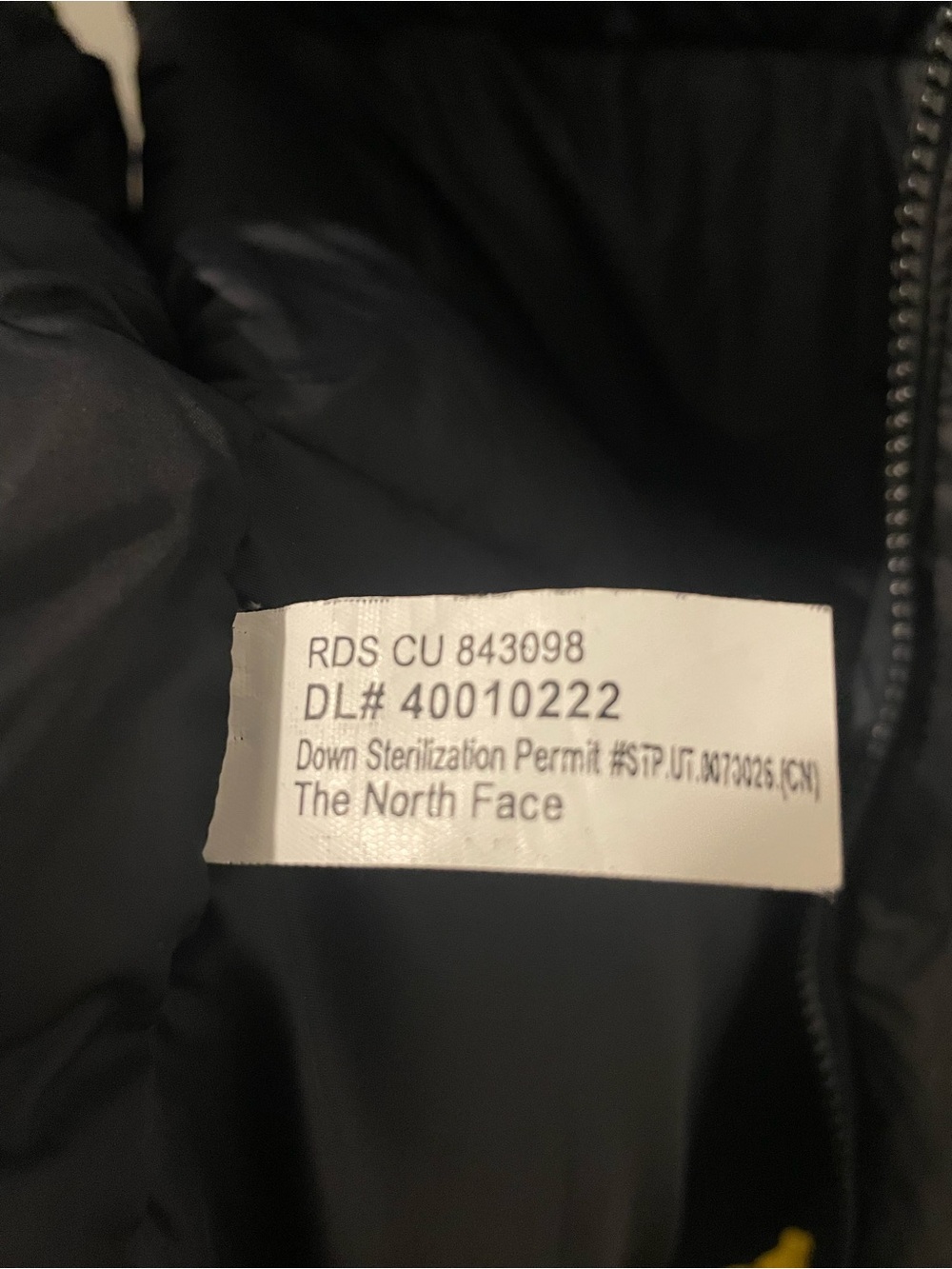 The North Face 1996 Retro Nuptse 700 Down Vest Women’s Black Small - Picture 8 of 12